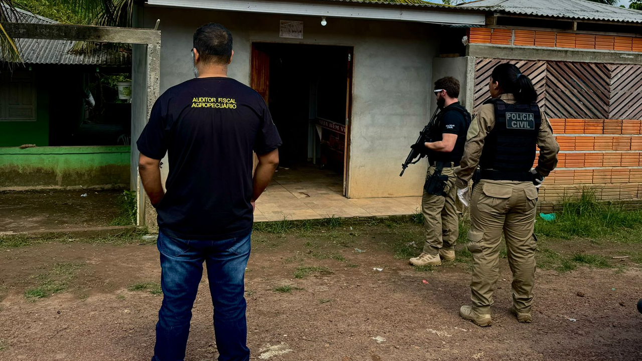 POLÍCIA CIVIL E DIAGRO REALIZAM AÇÃO DE FISCALIZAÇÃO NOS AÇOUGUES LOCALIZADOS EM MAZAGÃO